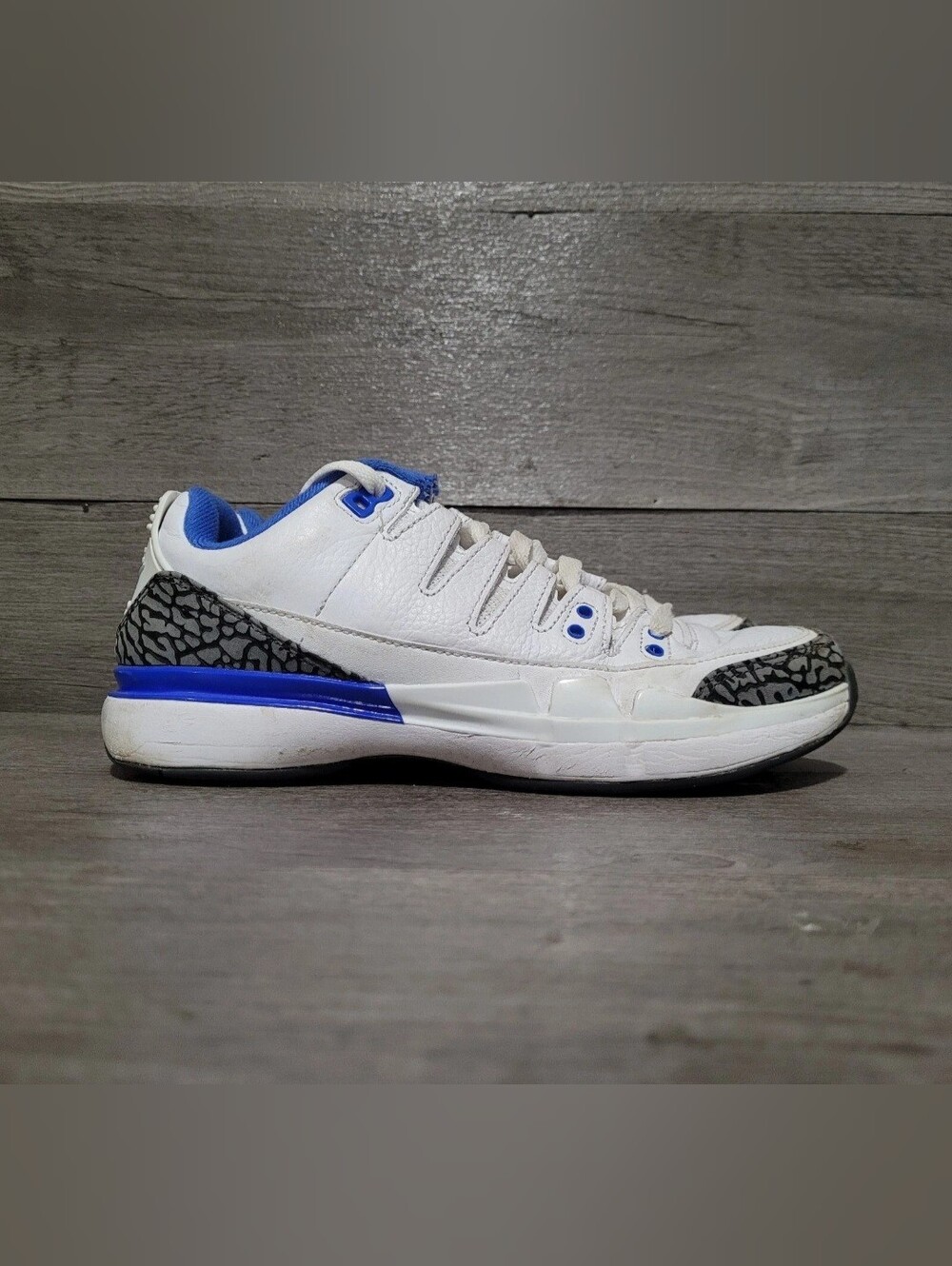 Nike Jordan Zoom Vapor Tour AJ3 Racer Blue DV9367-100 Mens Sz 6 Tennis Shoes